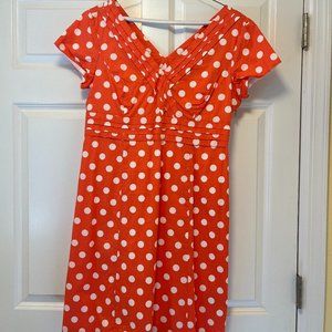 Boden polka dot dress